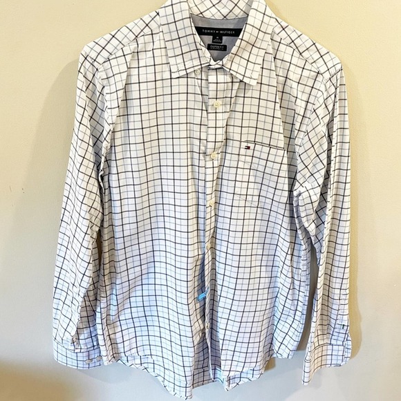 Tommy Hilfiger Other - Tommy Hilfiger Plaid Button Down Dress Shirt M